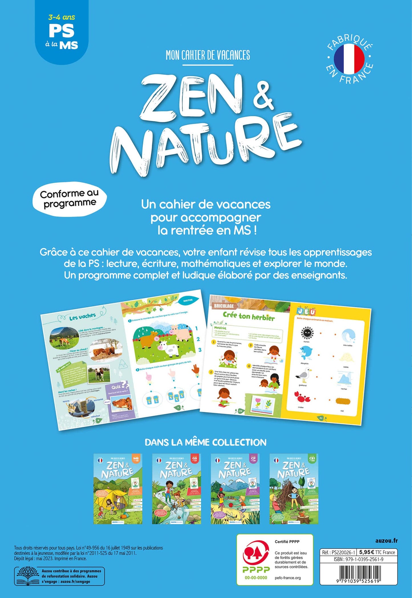 MON CDV ZEN ET NATURE - PS A LA MS