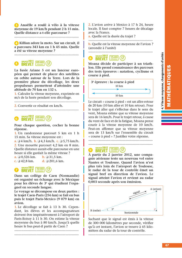 Defibrevet Préparer et réussir son Brevet 3e