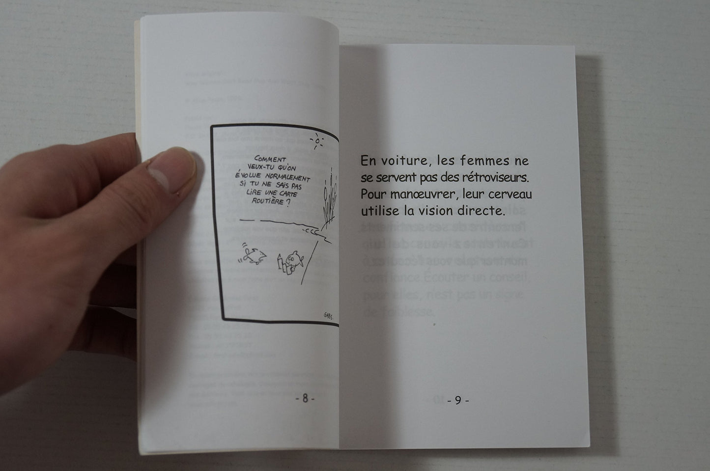Pourquoi les femmes ne savent pas lire les cartes routières