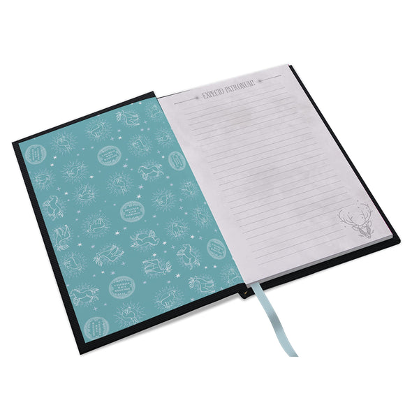 ABYstyle Harry Potter Heat Changing A5 Notebook, 90 Sheets, Lined, Patronus