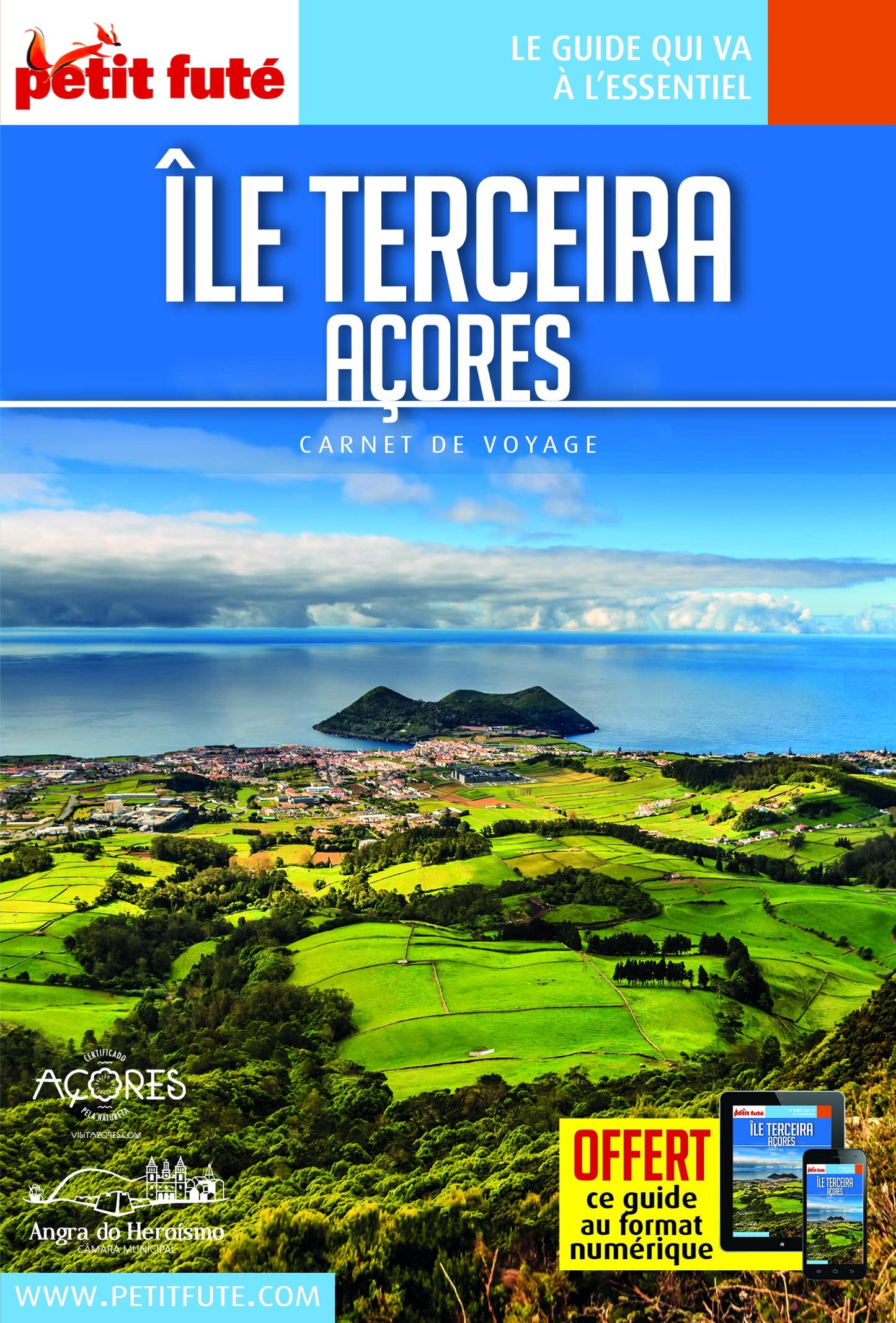 Guide Île de Terçeira 2022 Carnet Petit Futé