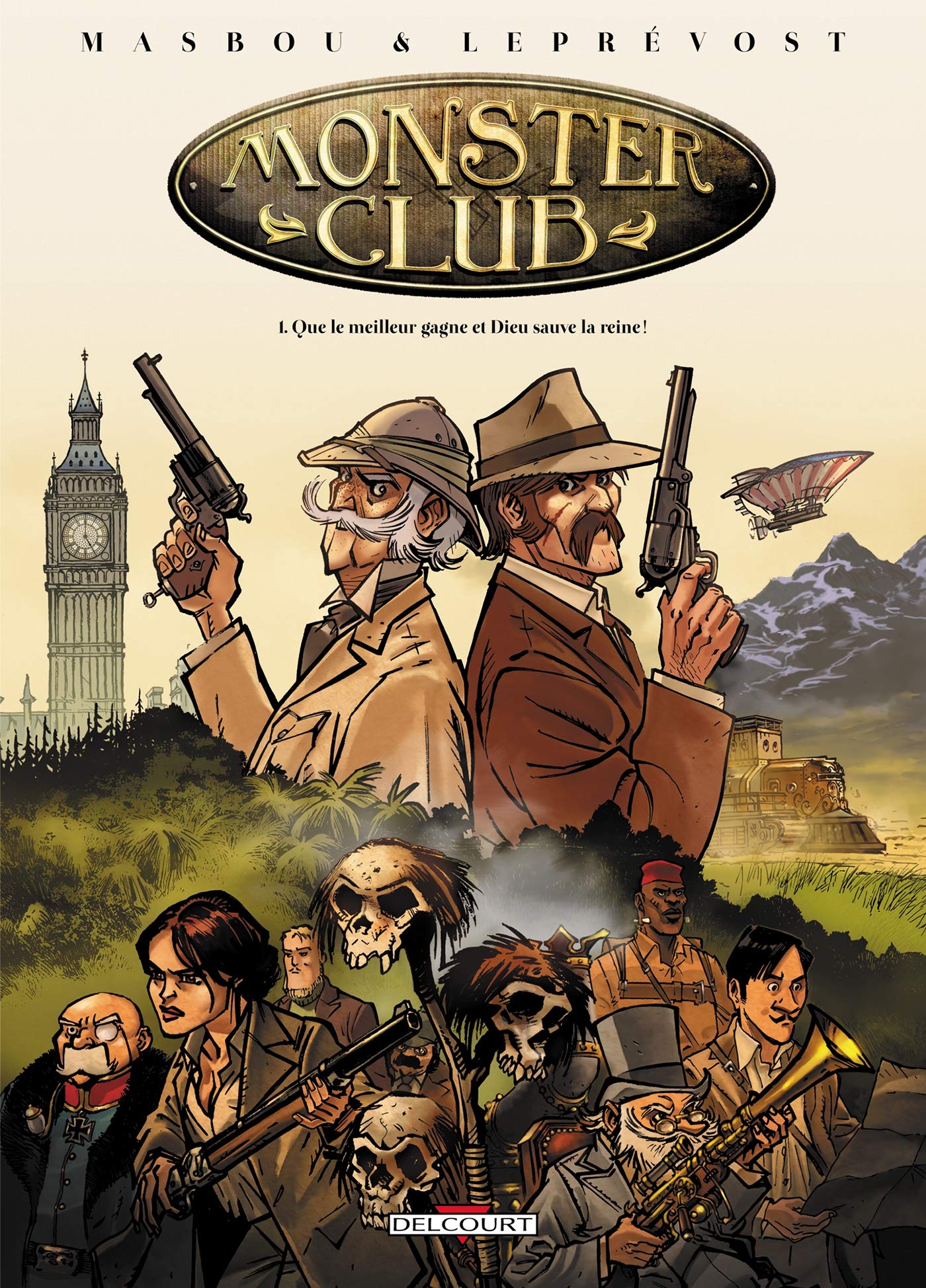 Monster Club T01 Que le meilleur gagne et dieu sauve la reine ! (1)