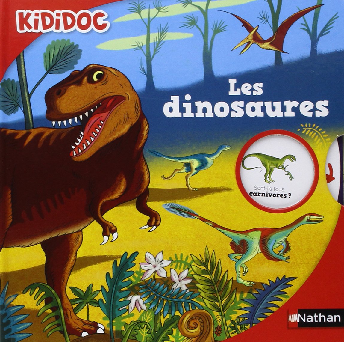 Les dinosaures - livre animé Kididoc - Dès 4 ans