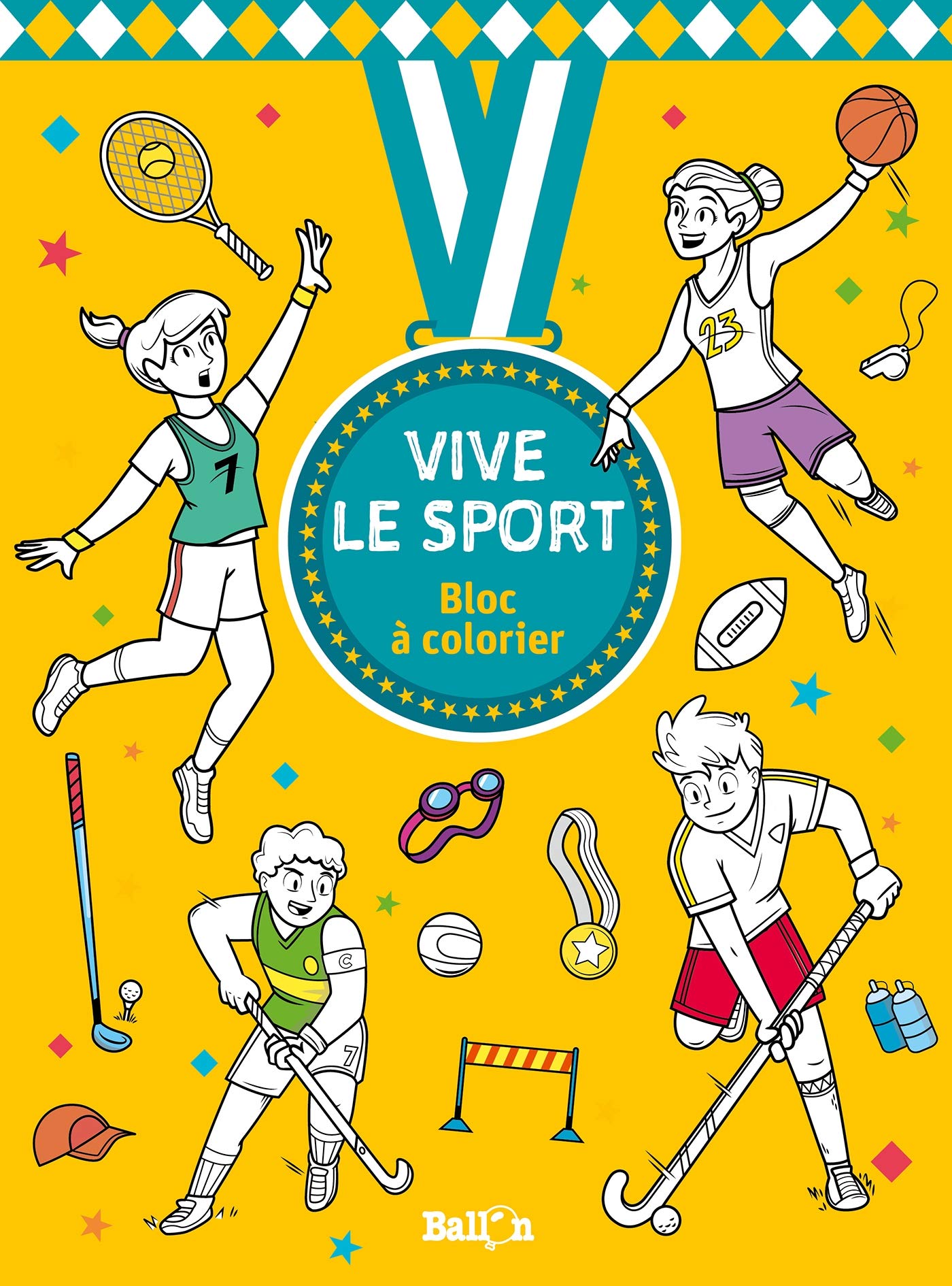 Sport : bloc à colorier