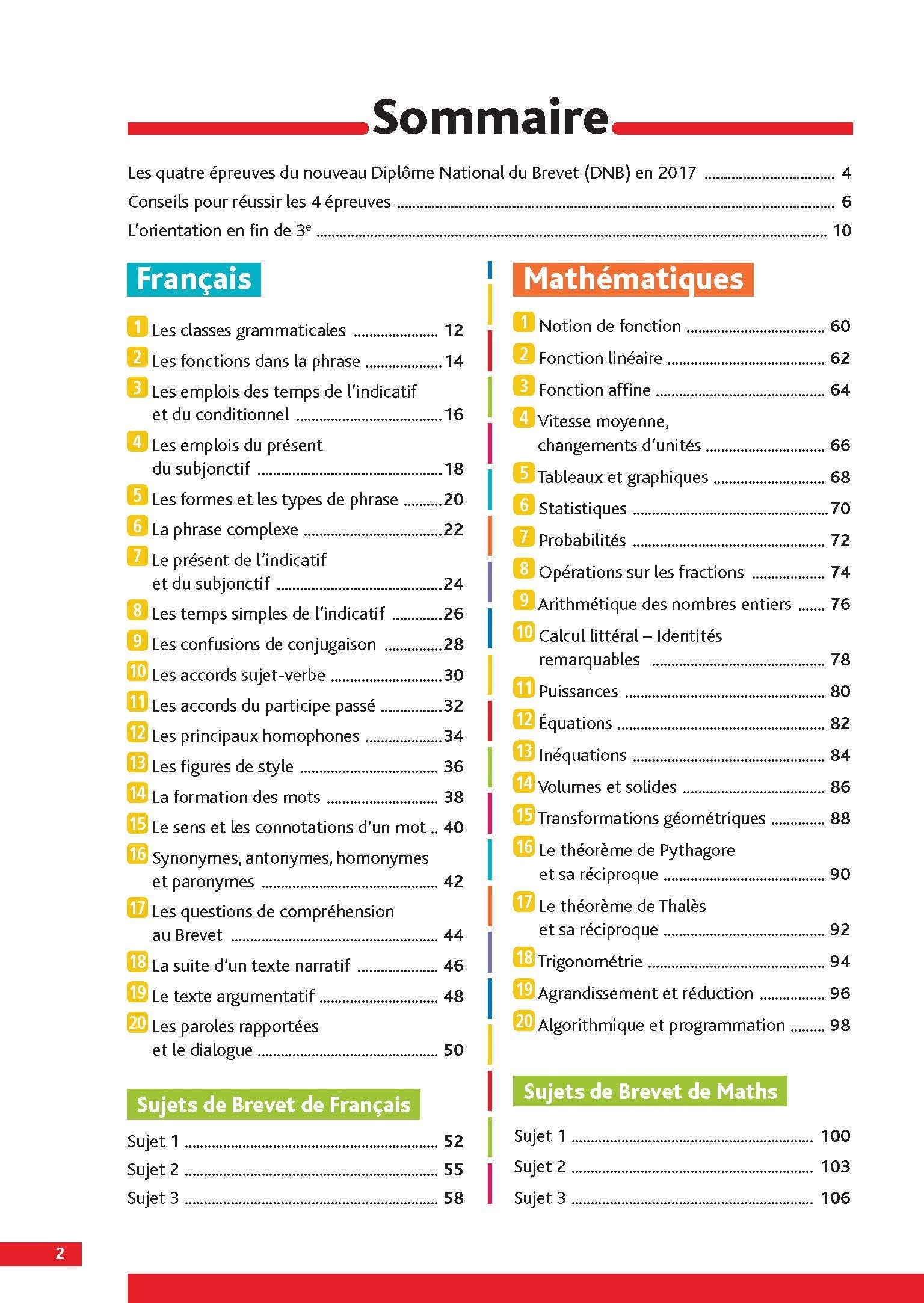 Mon Année Brevet - Je prépare et réussis mon Brevet 3e
