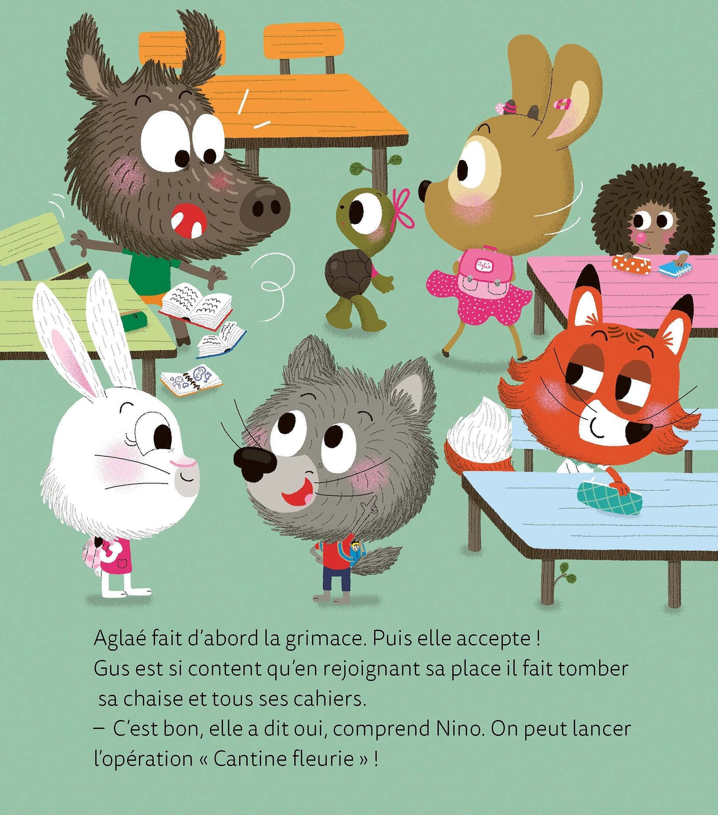 Un amoureux à la cantine