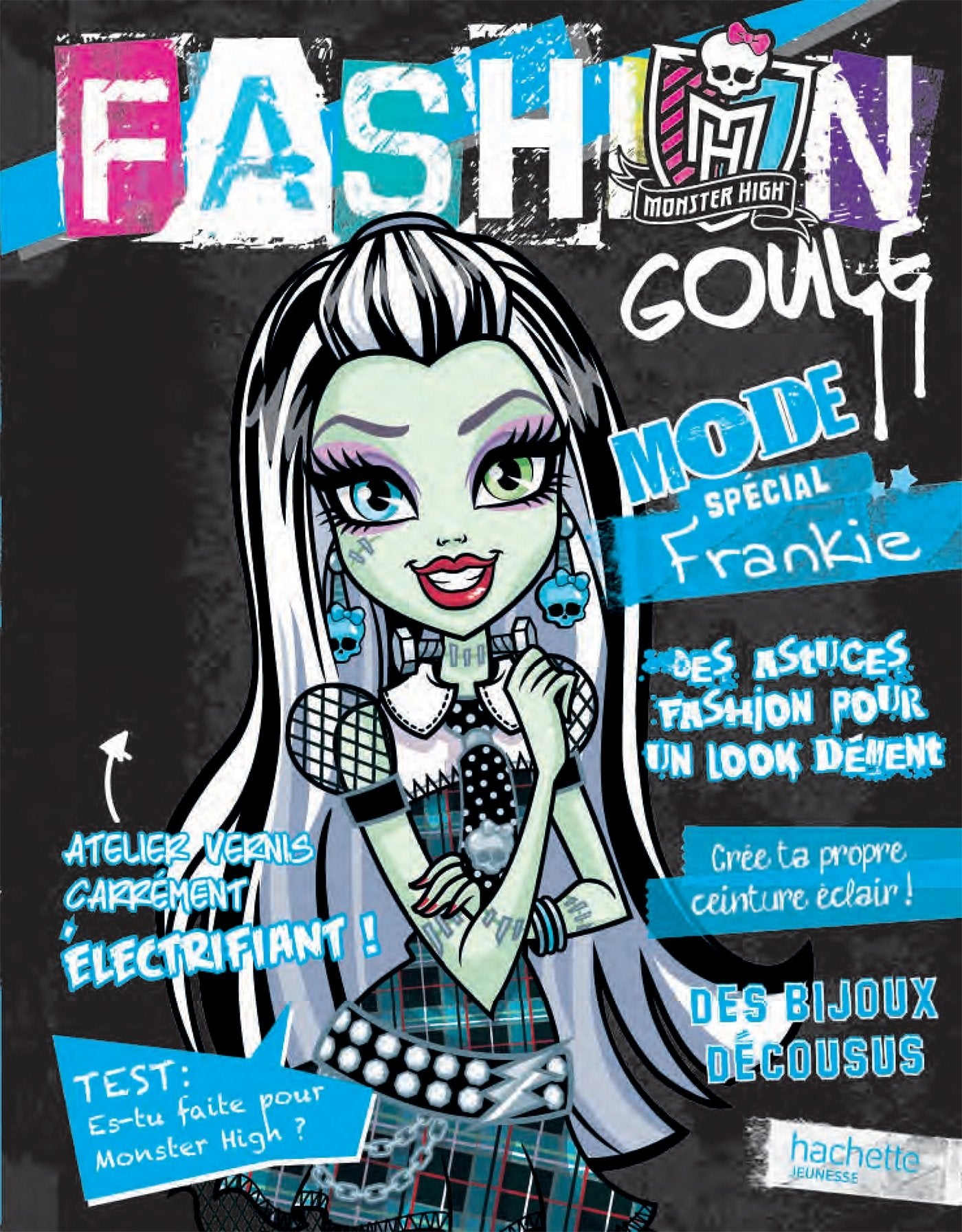 Monster High Fashion Goule: Mode spécial Frankie. Avec un vernis à ongles