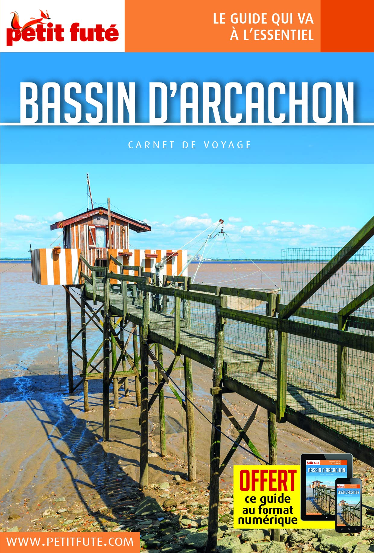 Guide Bassin d'Arcachon 2022 Carnet Petit Futé