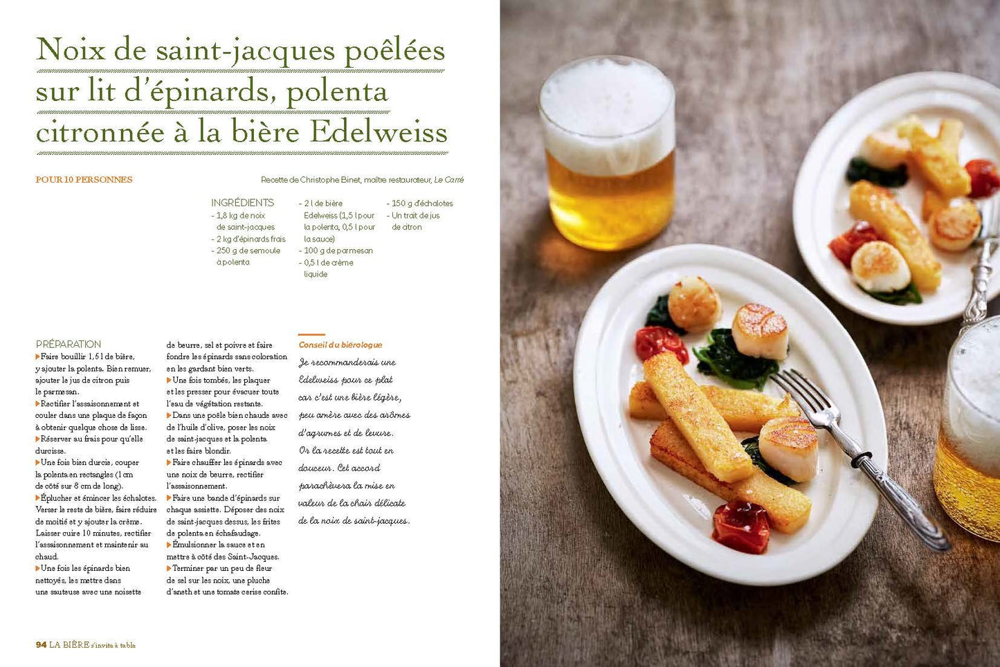 Labière s'invite à table: rencontres, recettes, savoir-faire