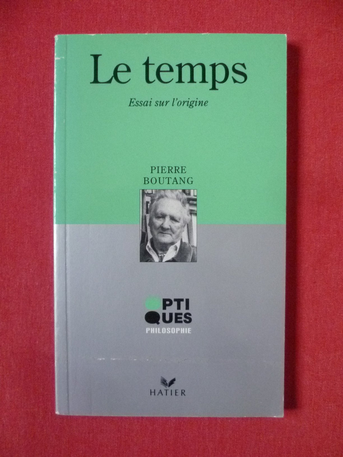 Le Temps : Essai sur l'origine