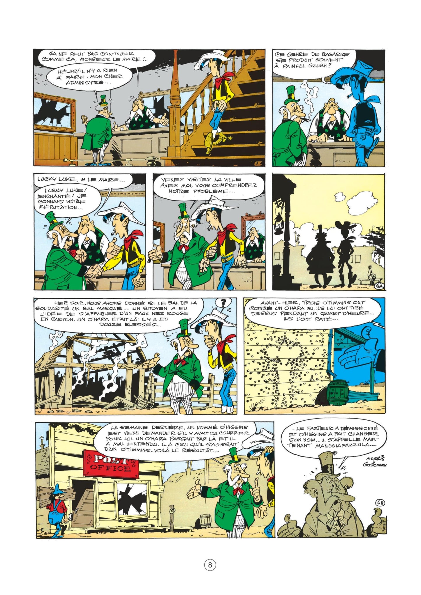 Lucky Luke - Tome 19 - Les Rivaux de Painful Gulch