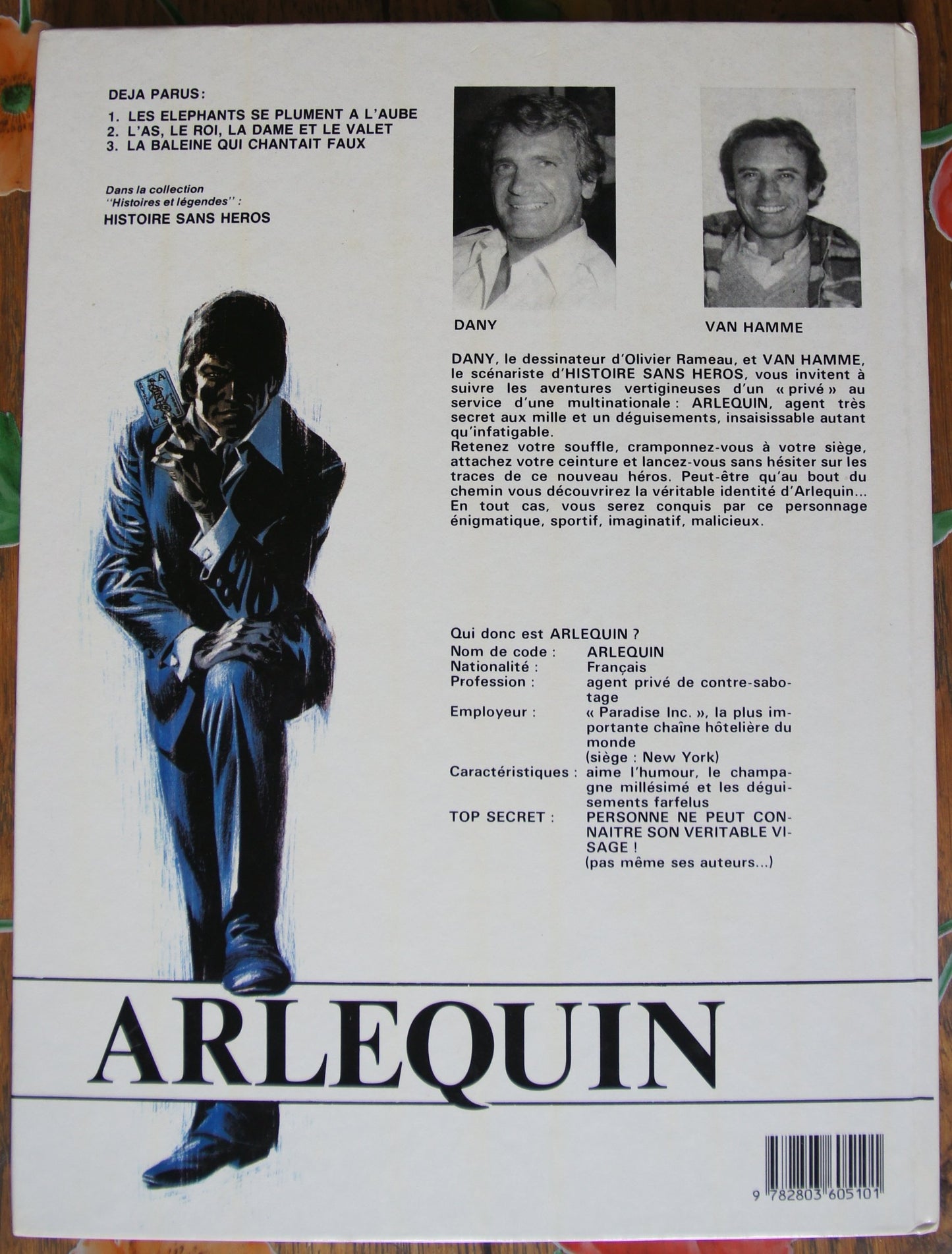 La Baleine qui chantait faux : Une histoire du Journal Tintin (Arlequin)
