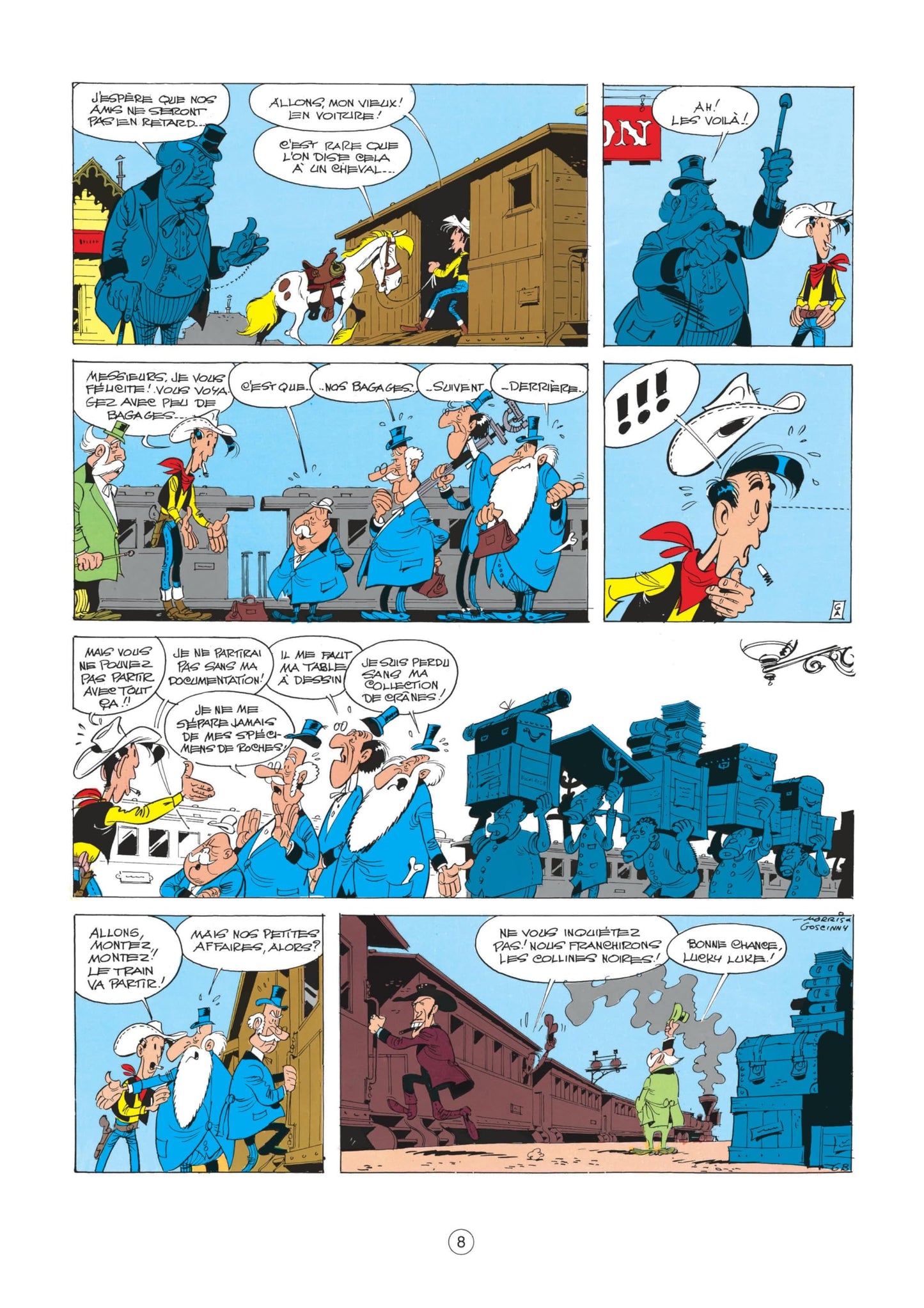Lucky Luke - Tome 21 - Les Collines noires