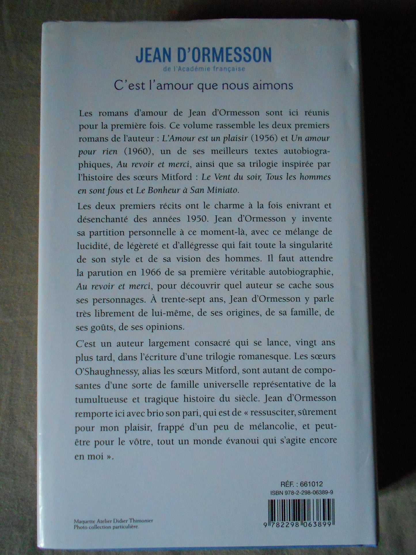 C'est l'amour que nous aimons