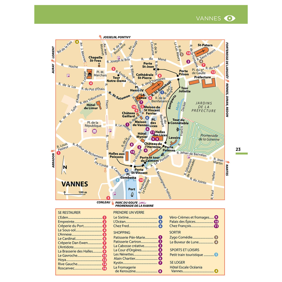 Guide Vert WE&GO Vannes et le Golfe du Morbihan