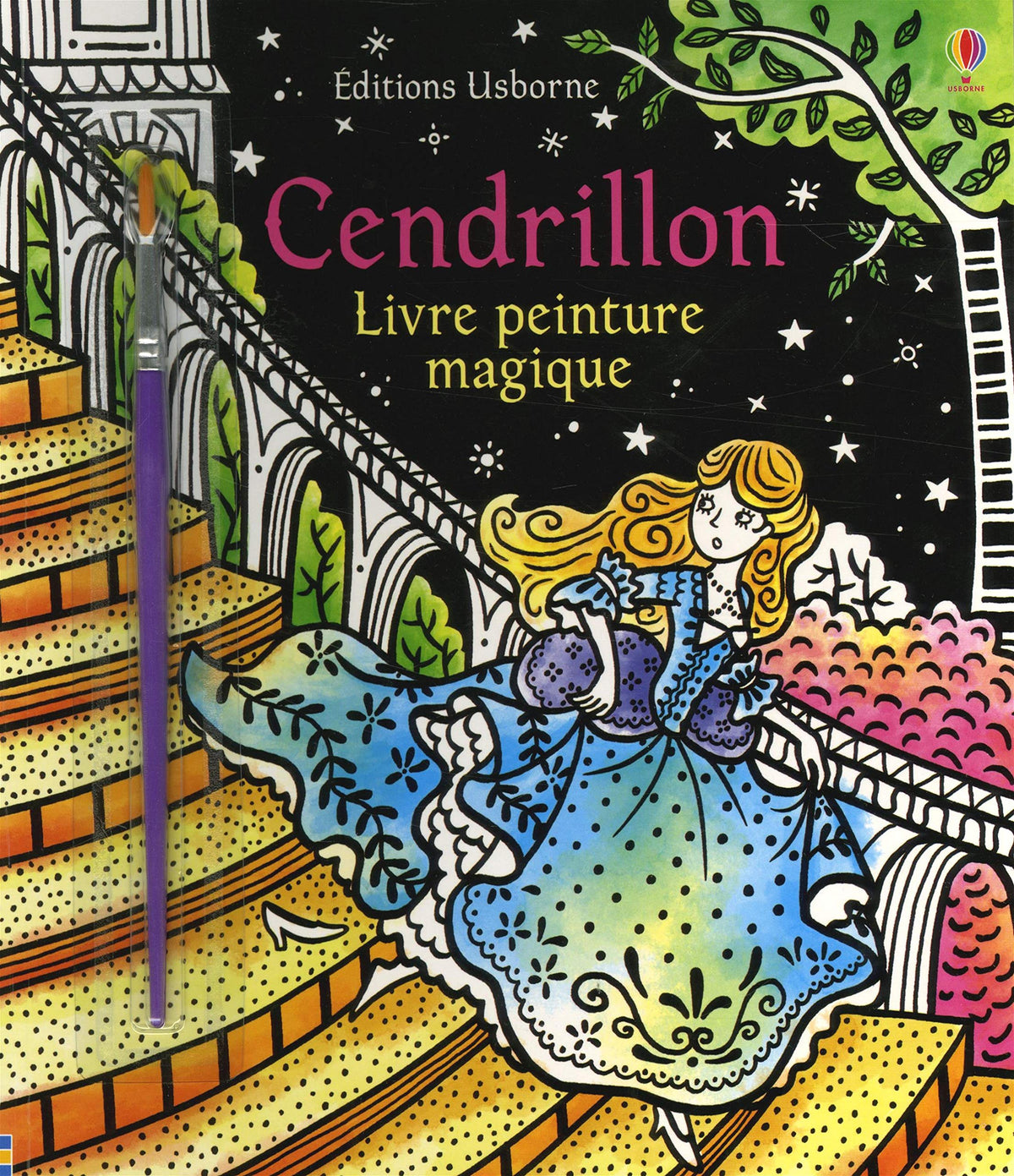 Cendrillon - Livre peinture magique