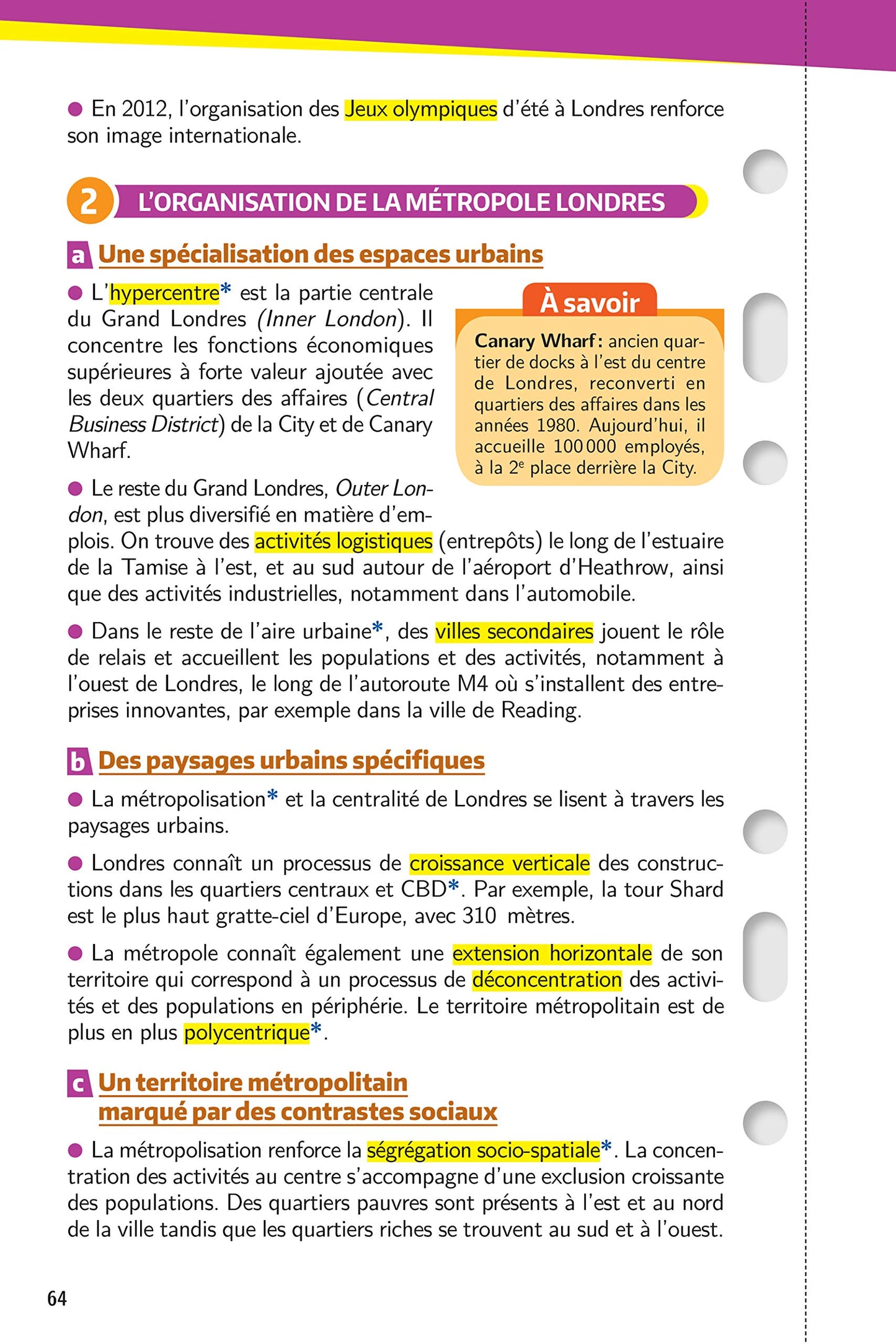 Mes années Bac - Fiches Histoire-Géographie 1re