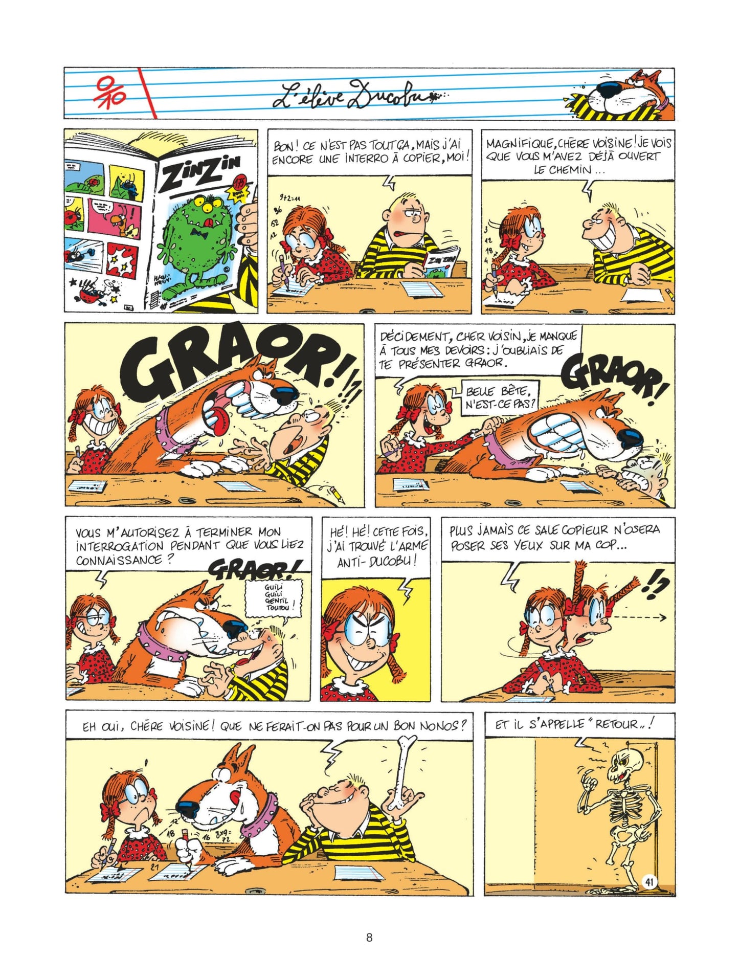 L'élève Ducobu, tome 2 : au coin