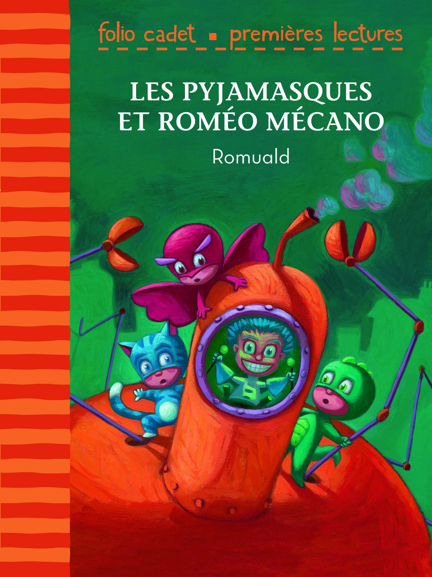 Les Pyjamasques et Romé Mécano - FOLIO CADET PREMIERES LECTURES - Je lis tout seul - de 6 à 7 ans