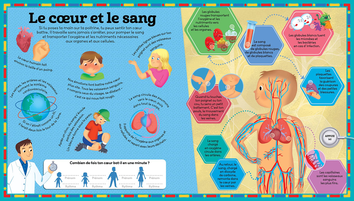 MON LIVRE SONORE - LE CORPS HUMAIN