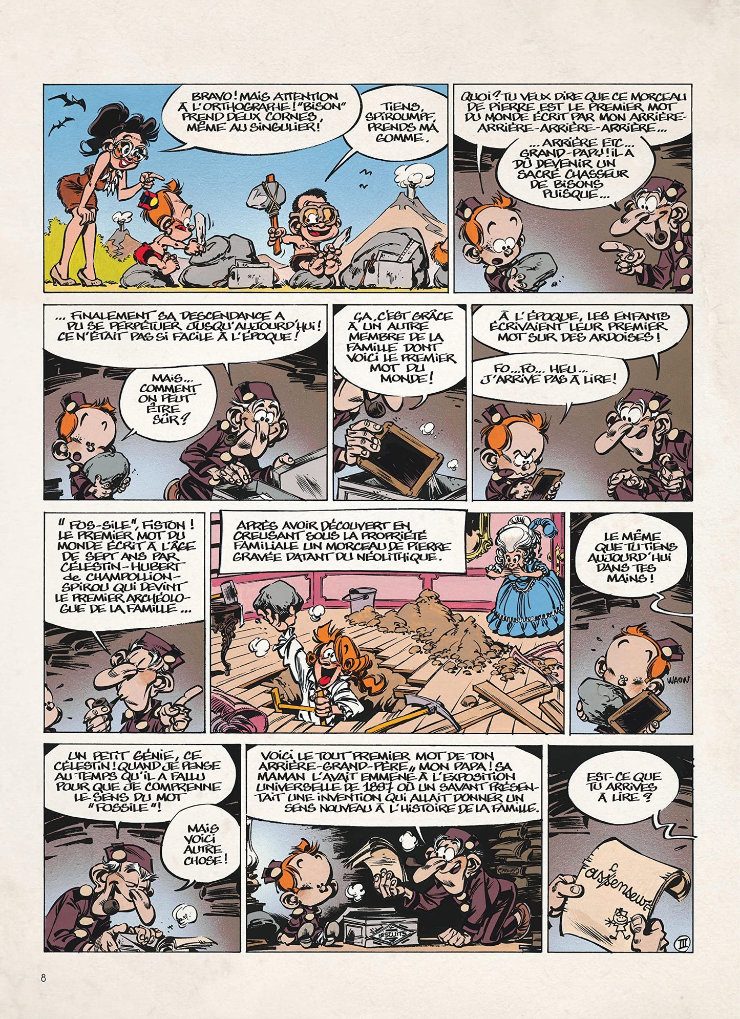 Le Petit Spirou (le film) - Le Petit Spirou, la BD du film