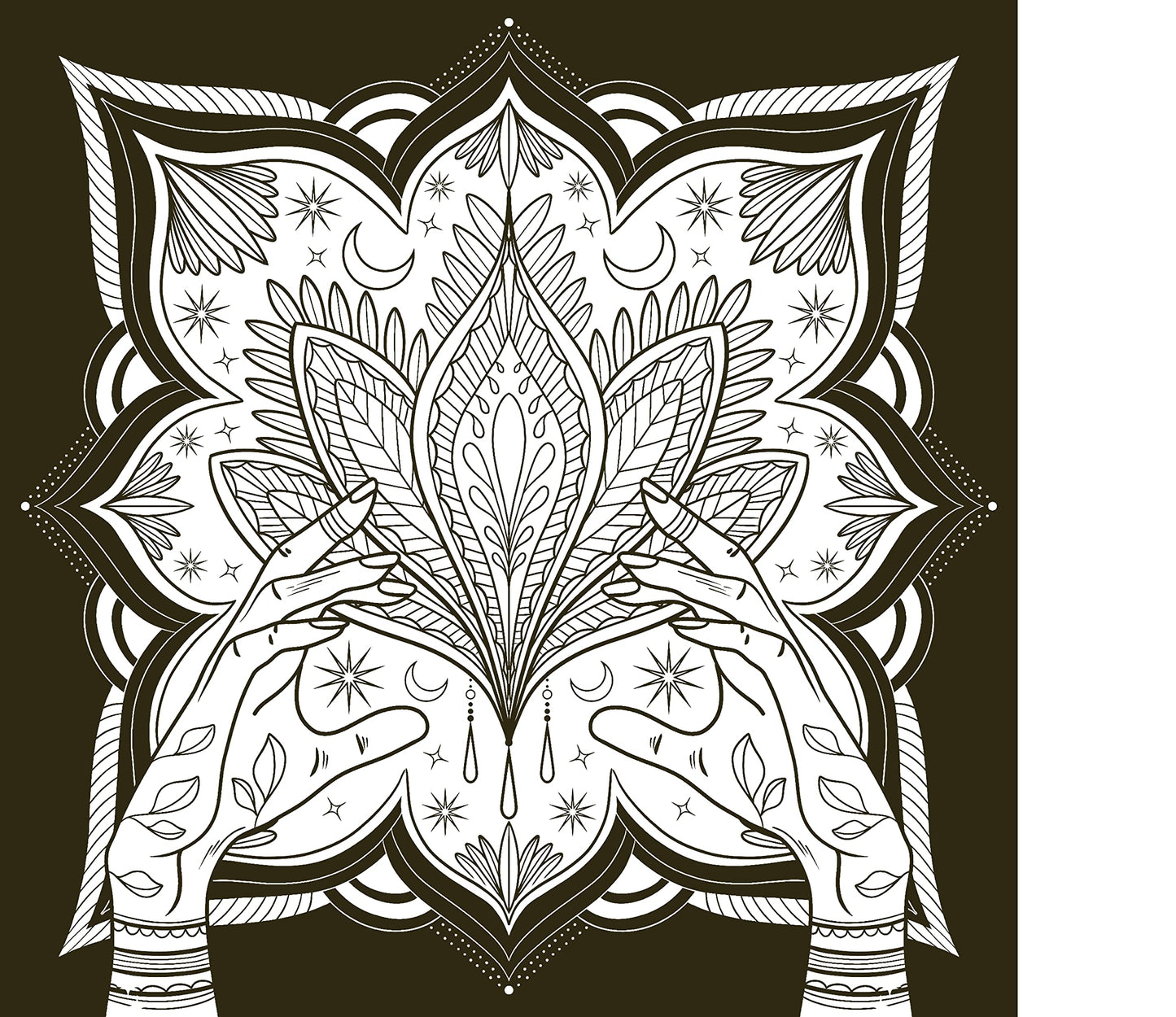 Mes mandalas à peindre : esprits du féminin