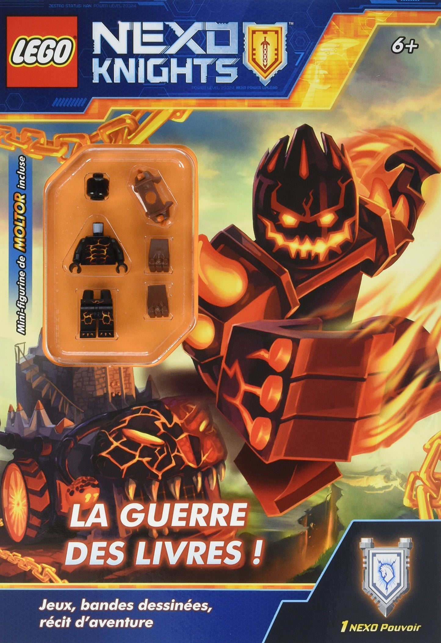 LEGO NEXO KNIGHTS 01 LA GUERRE DES LIVRES