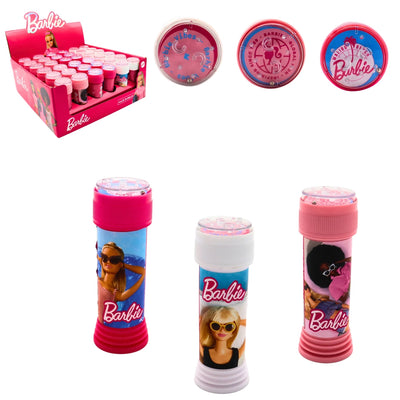 Box de 36 BULLES DE SAVON BARBIE 60ML - MODELES ASSORTIS
