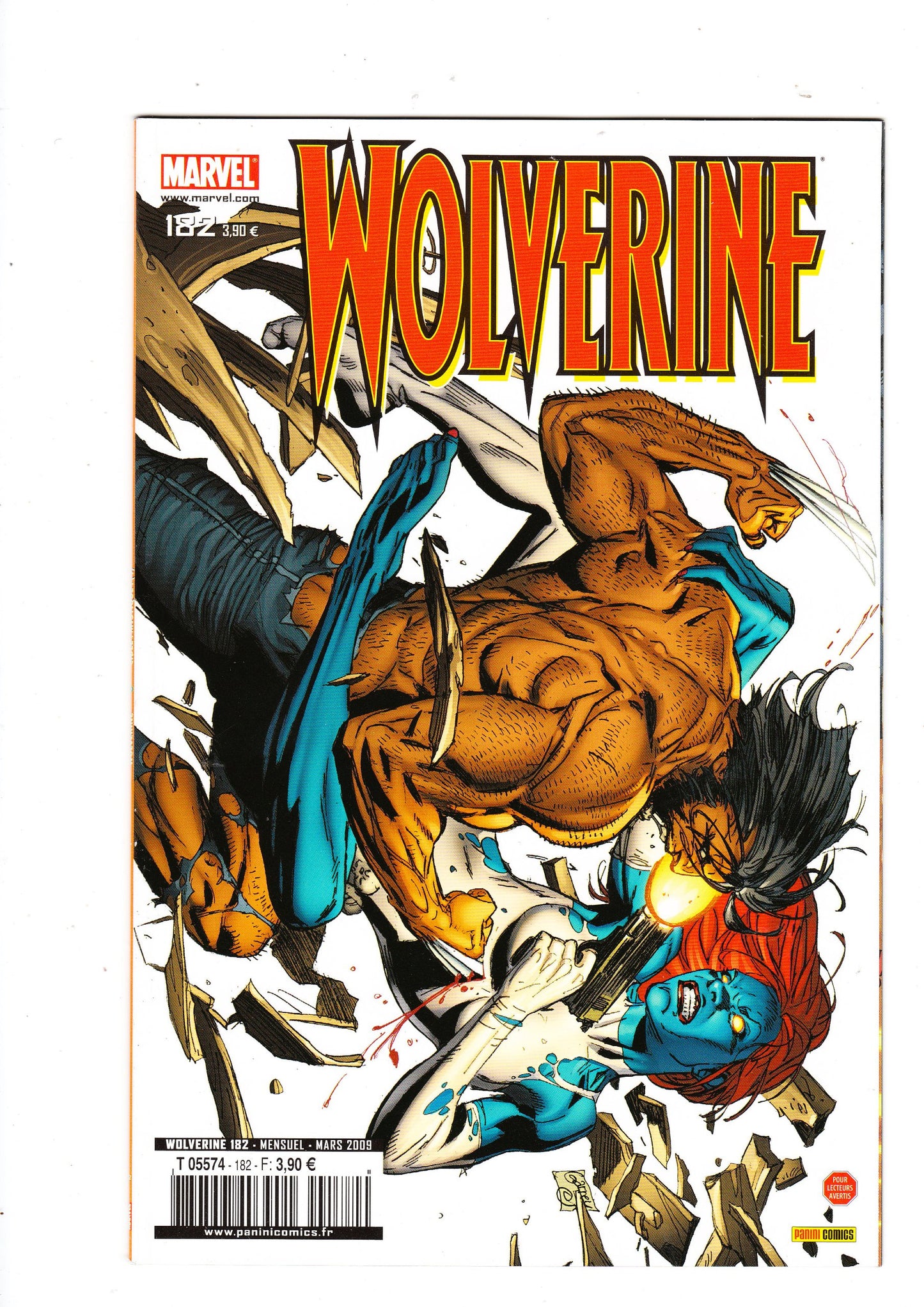 WOLVERINE N° 182 CIBLE MYSTIQUE - MARVEL 2009