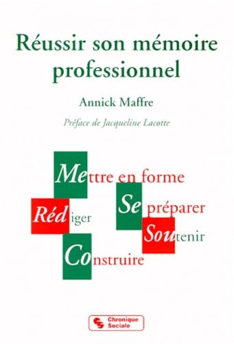 Réussir son mémoire professionnel