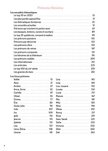 L'officiel des prénoms 2020 - plus de 12 000 prénoms, numéro 1 des ventes