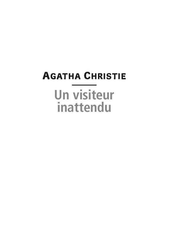 Un visiteur inattendu - Classiques & Contemporains