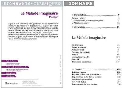 Le Malade imaginaire - PROGRAMME NOUVEAU BAC 2022 1ère - Parcours « Spectacle et comédie »