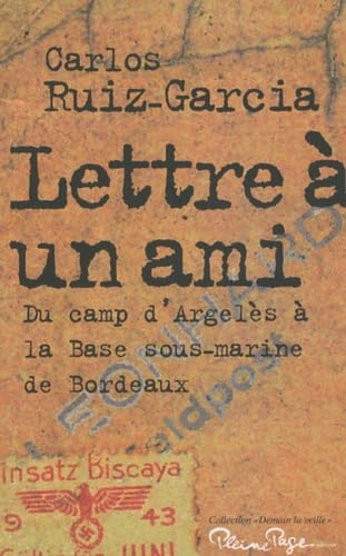 Lettre à un ami