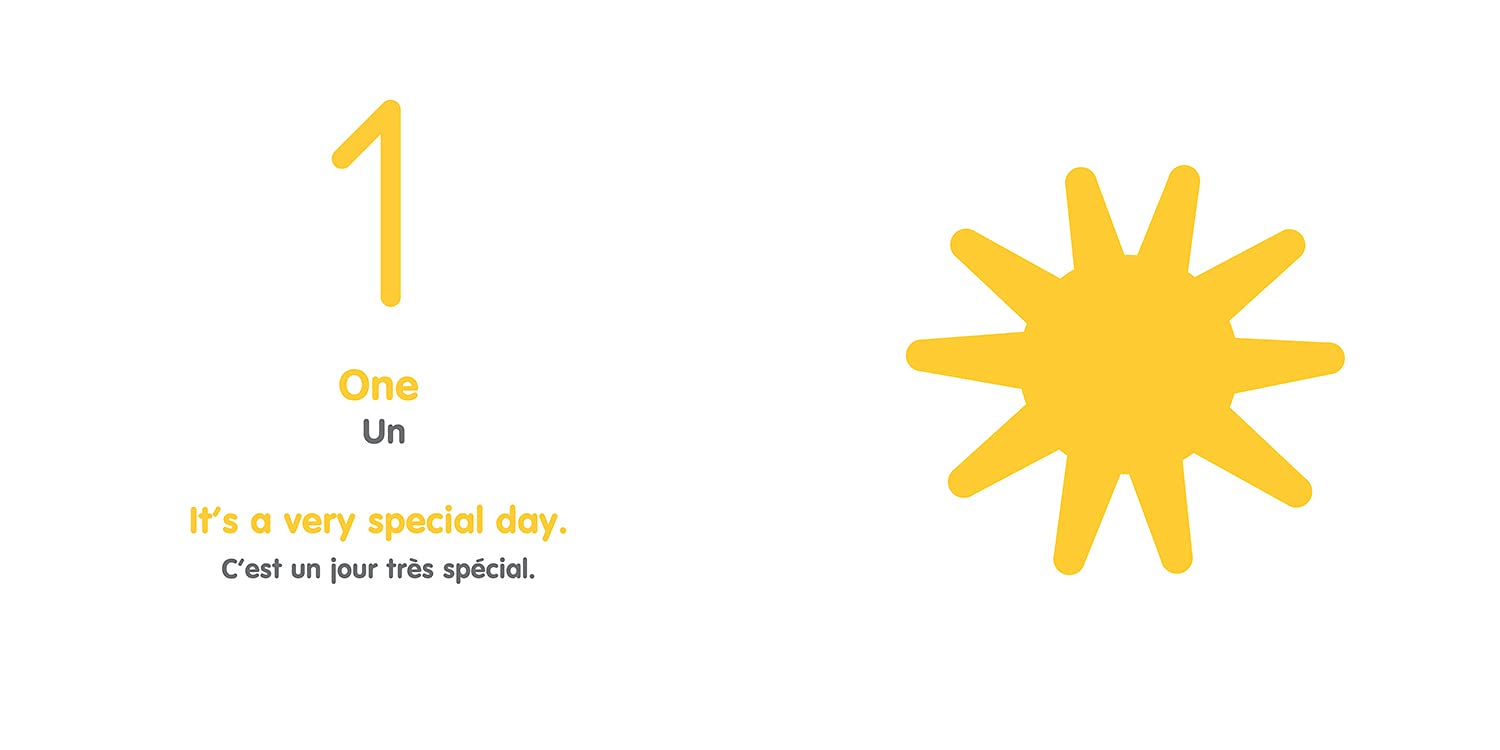 One, two, three...Happy birthday!: Un, deux, trois... Joyeux anniversaire !