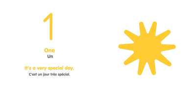 One, two, three...Happy birthday!: Un, deux, trois... Joyeux anniversaire !