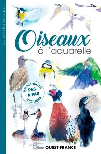 Oiseaux à l'aquarelle