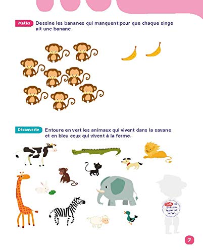 Je découvre et j'apprends en images en Grande section 5-6 ans - A la maternelle
