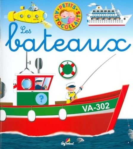 Les bateaux - Petits autocollants (03)