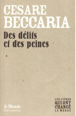 Des délits et des peines