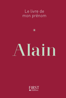 6 Le Livre de mon prénom - Alain