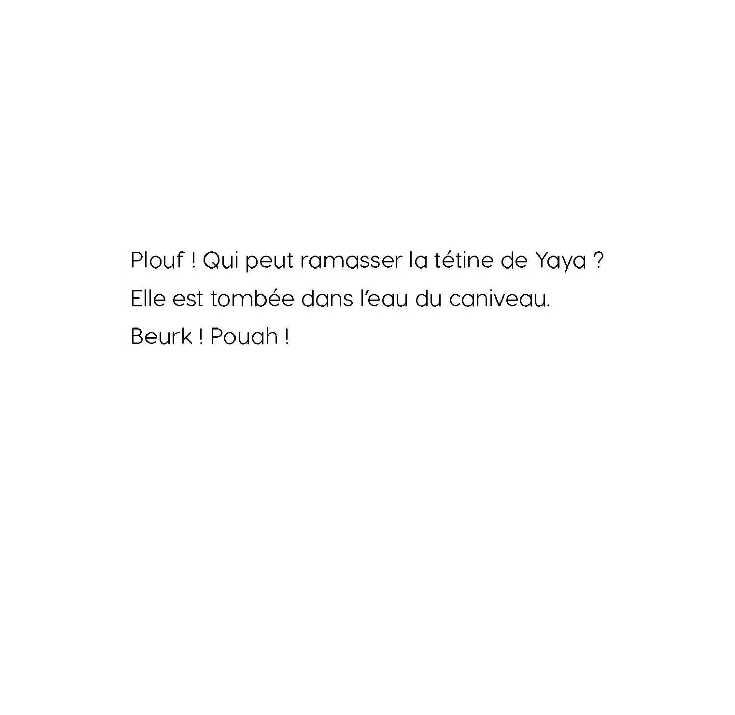 Histoires à lire sans tétine