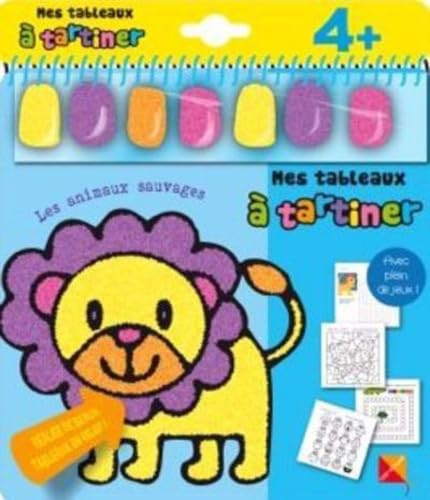 Mes animaux sauvages - Mes tableaux à tartiner 4+