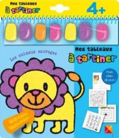 Mes animaux sauvages - Mes tableaux à tartiner 4+