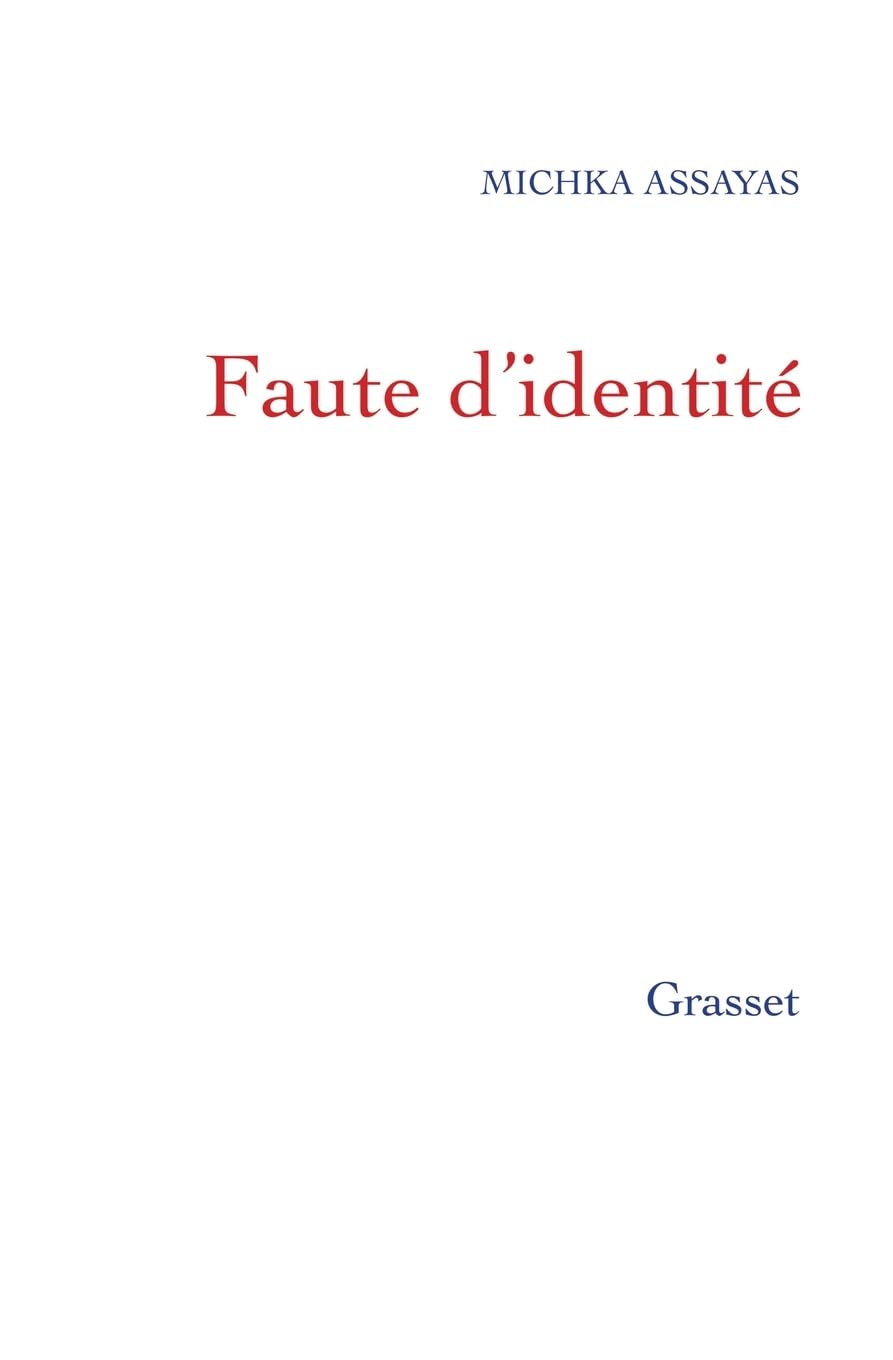 Faute d'identité
