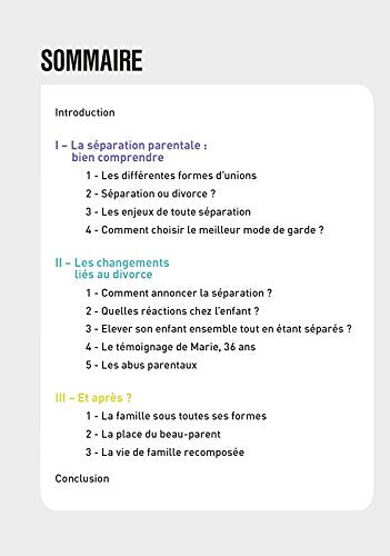 Divorce, séparation: Comment accompagner l'enfant