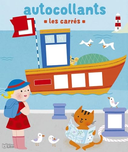 Autocollants Les formes - Les carrés - Dès 3 ans