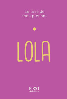 40 Le Livre de mon prénom - Lola