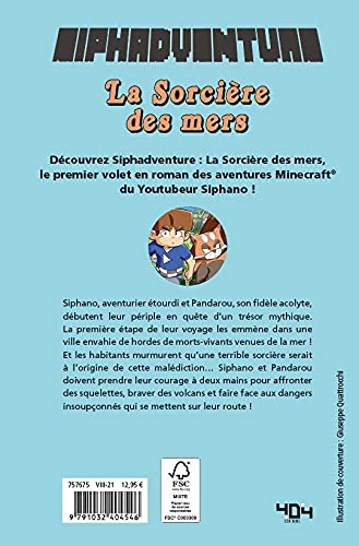 Siphadventure - La sorcière des mers - Le Roman (1)