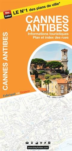 PLAN CANNES - ANTIBES (AVEC LIVRET)